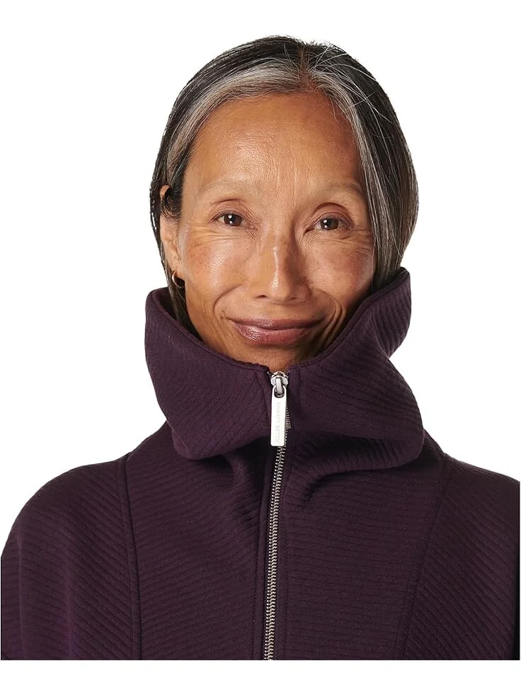Толстовка Sweaty Betty Radiant Half Zip Sweatshirt — изображение 3 из 5, фиолетовый