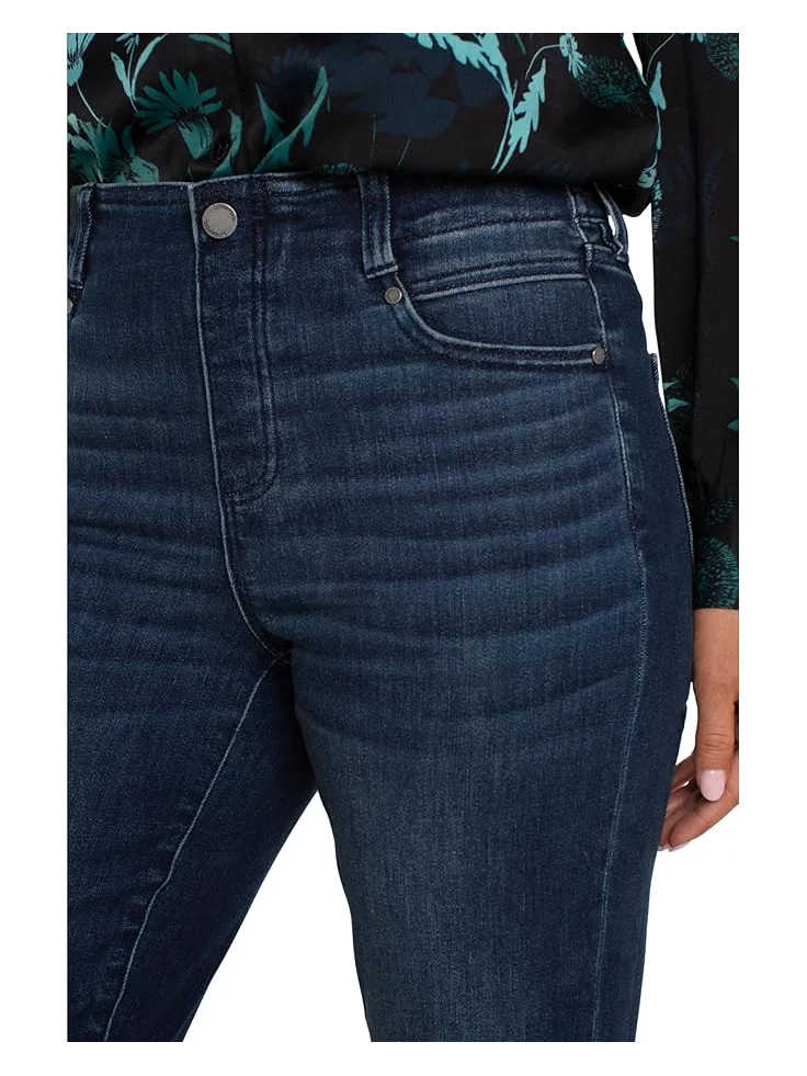 Джинсы Liverpool Los Angeles Gia Glider Pull On Slim Mid Rise Stretch Denim in Warner Lake, цвет Warner Lake