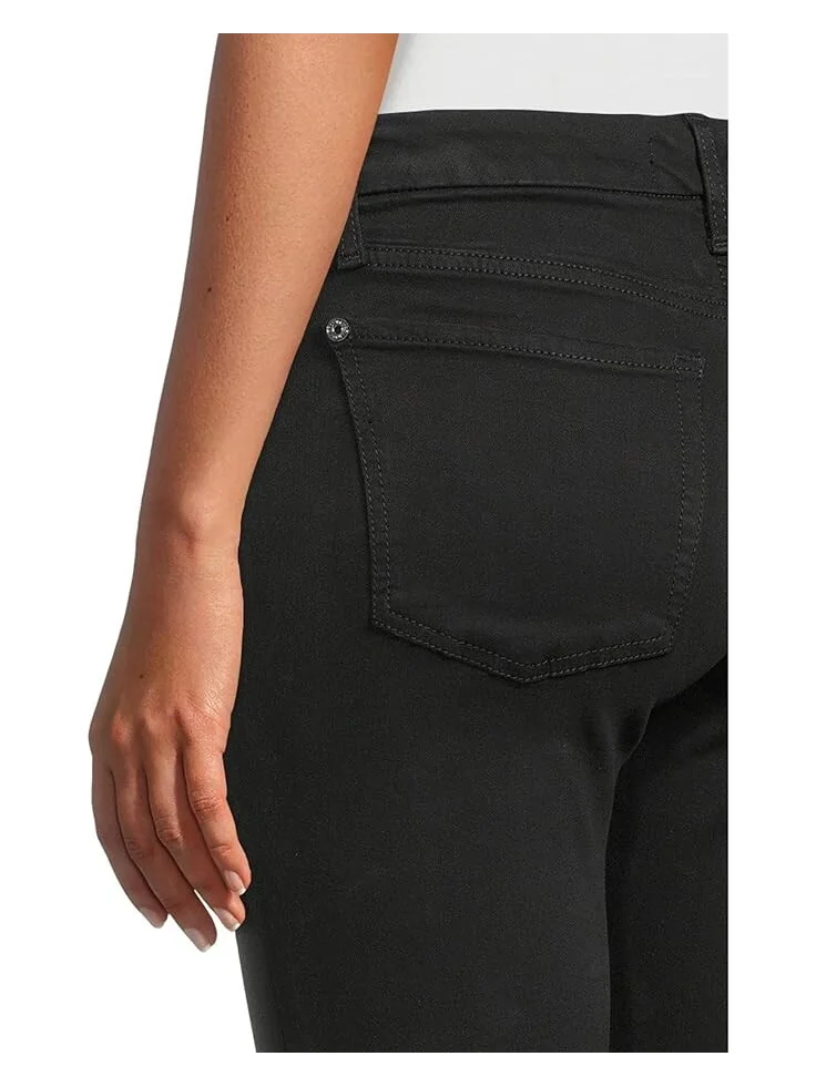 Джинсы 7 For All Mankind The Ankle Skinny in Slim Illusion Black — изображение 4 из 5, черный