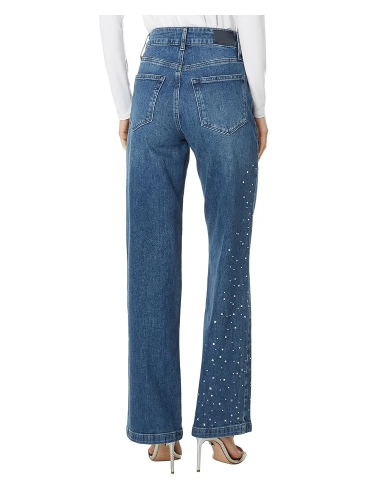 Джинсы Paige Sasha 32" in Laurena Embellished, цвет Laurena Embellished — изображение 2 из 4