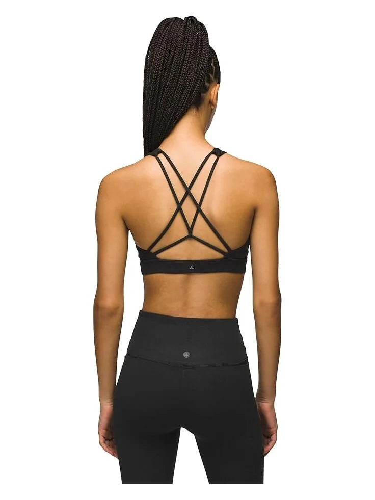 Бюстгальтер Prana Heavana Racerback Bralette — изображение 2 из 4, черный