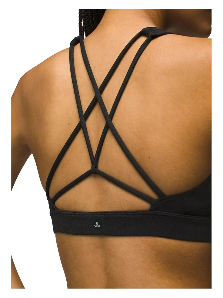 Бюстгальтер Prana Heavana Racerback Bralette — изображение 3 из 4, черный