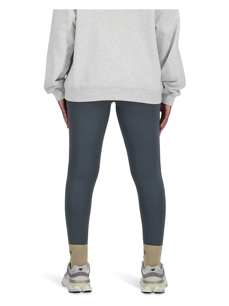 Брюки New Balance Harmony Pocket High-Rise Leggings 27" — изображение 2 из 4, серый