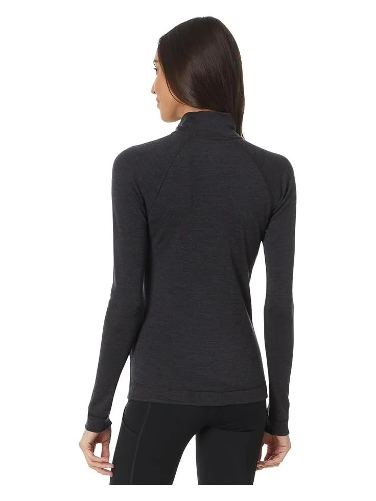 Базовый слой Smartwool Classic Thermal Merino Base Layer 1/4 Zip — изображение 2 из 4, темно-серый
