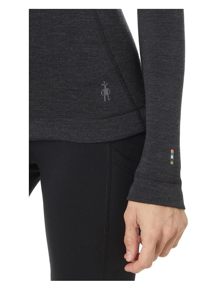 Базовый слой Smartwool Classic Thermal Merino Base Layer 1/4 Zip — изображение 3 из 4, темно-серый
