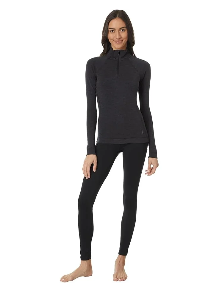 Базовый слой Smartwool Classic Thermal Merino Base Layer 1/4 Zip — изображение 4 из 4, темно-серый