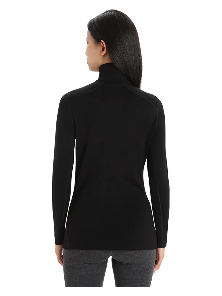 Пуловер Icebreaker Merino 260 Tech Long Sleeve Half Zip — изображение 2 из 5, черный