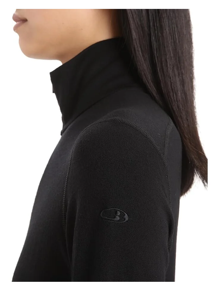 Пуловер Icebreaker Merino 260 Tech Long Sleeve Half Zip — изображение 3 из 5, черный