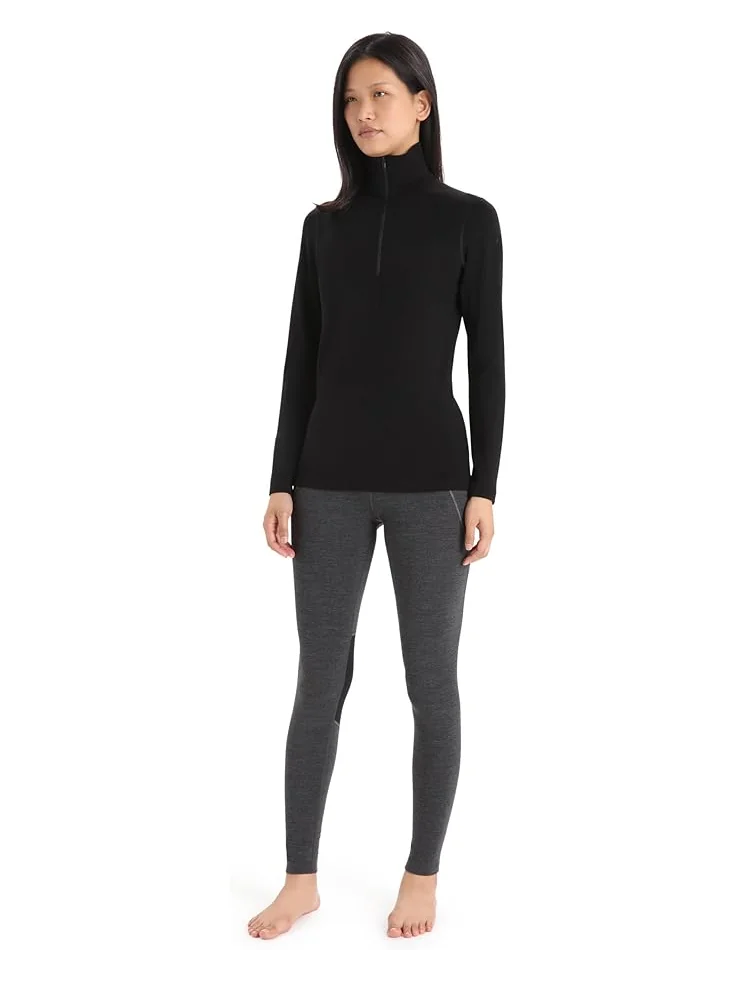 Пуловер Icebreaker Merino 260 Tech Long Sleeve Half Zip — изображение 5 из 5, черный