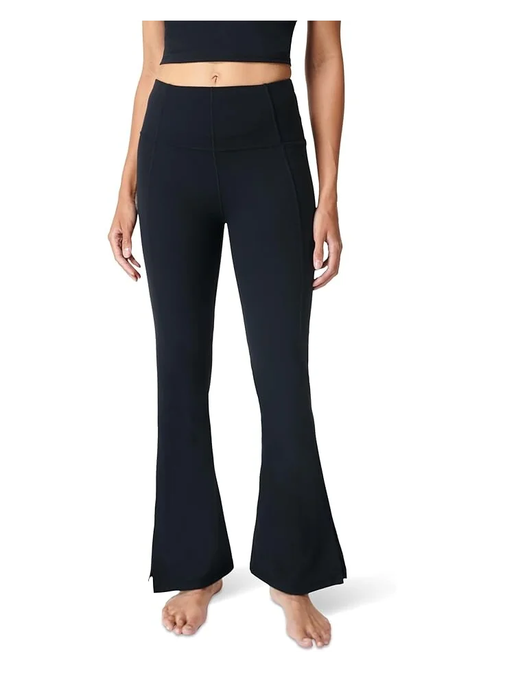 Брюки Sweaty Betty Super Soft Flare 32" Yoga Trousers — черный