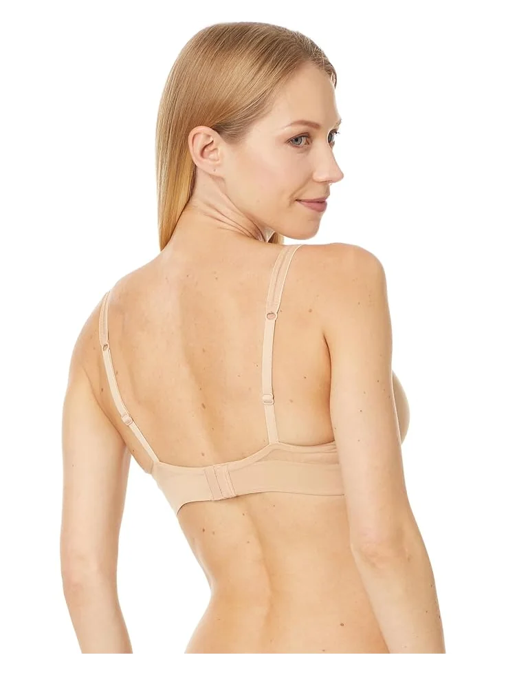 Бюстгальтер Commando Chic Mesh Plunge Bra — изображение 2 из 2, бежевый