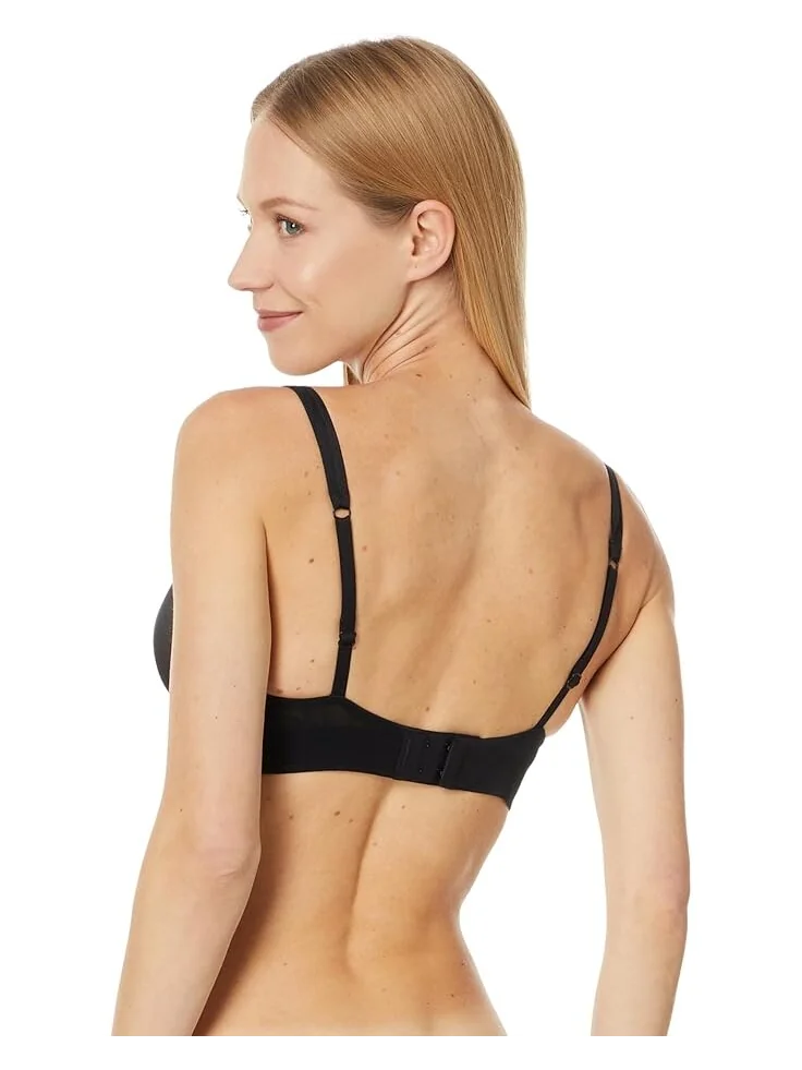 Бюстгальтер Commando Chic Mesh Plunge Bra — изображение 2 из 3, черный