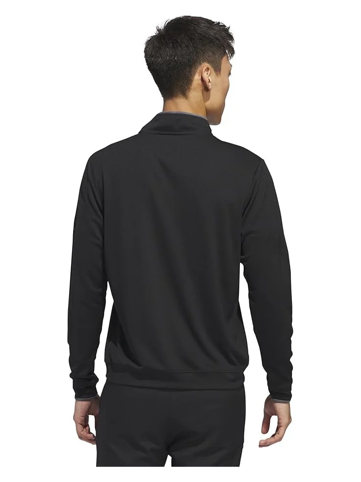 Пуловер adidas Golf Core Lightweight 1/2 Zip Pullover — изображение 2 из 3, черный