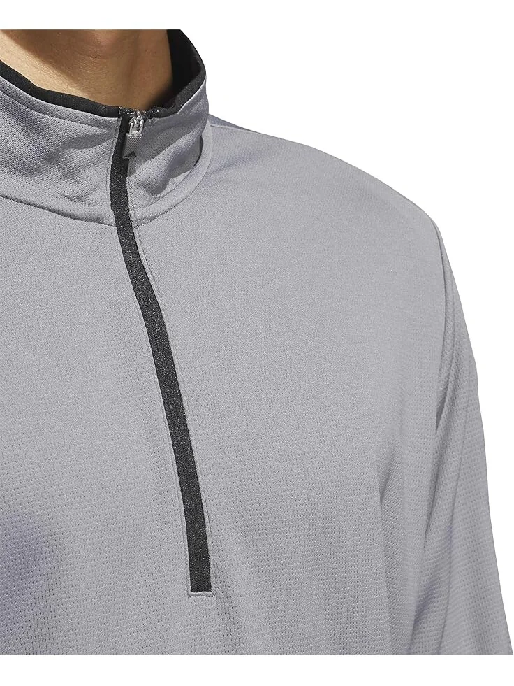 Пуловер adidas Golf Core Lightweight 1/2 Zip Pullover — изображение 3 из 3, серый