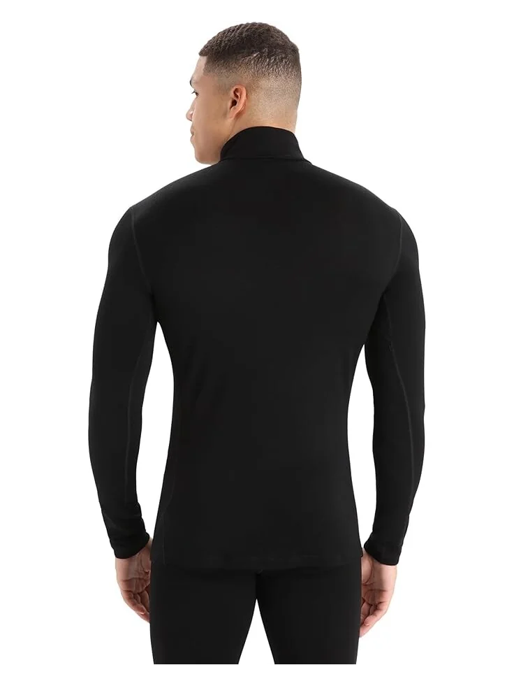 Пуловер Icebreaker Merino 260 Tech Long Sleeve Half Zip — изображение 2 из 4, черный