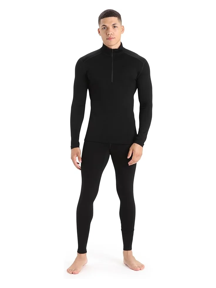 Пуловер Icebreaker Merino 260 Tech Long Sleeve Half Zip — изображение 4 из 4, черный