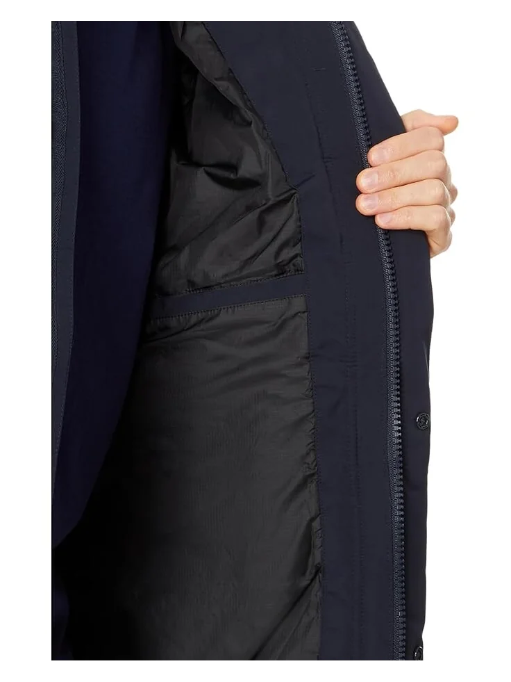 Парка Levi's Arctic Cloth Midlength Hooded Parka — изображение 3 из 4, темно-синий
