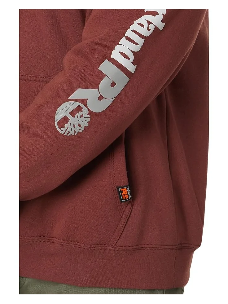 Толстовка Timberland PRO Hood Honcho Sport Pullover Hooded Sweatshirt — изображение 3 из 4, коричневый