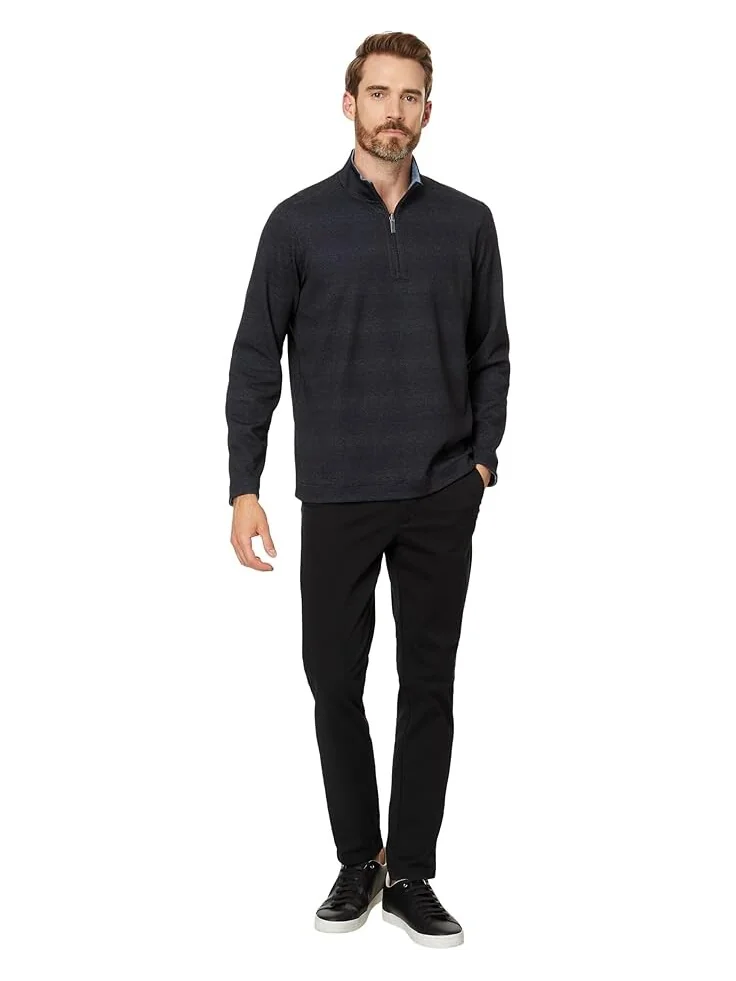 Толстовка Johnston & Murphy Xc4 Performance Reversible Quarter Zip — изображение 4 из 4, темно-синий