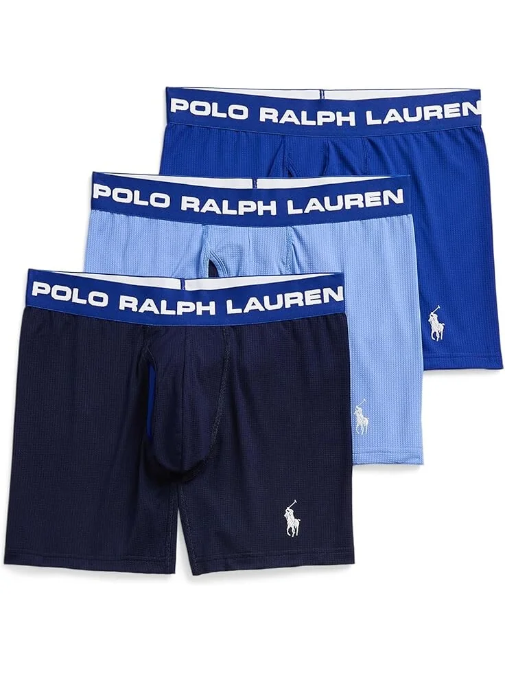 Боксеры Polo Ralph Lauren Perfect Pouch Boxer Brief 3-Pack