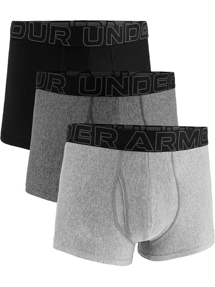 Боксеры Under Armour 3-Pack Performance Tech Solid 3" Boxer Briefs