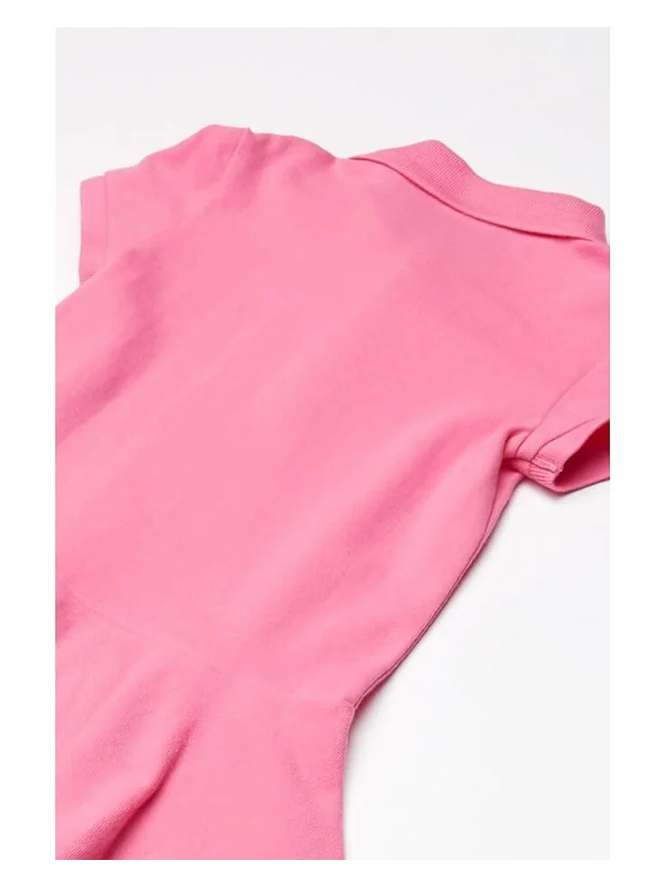 Платье Polo Ralph Lauren Kids Short Sleeve Polo Dress — изображение 2 из 4, розовый