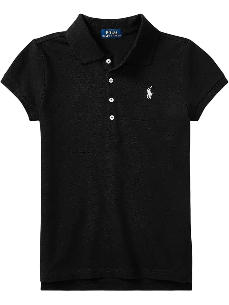 Поло Polo Ralph Lauren Kids Short Sleeve Mesh Polo Shirt