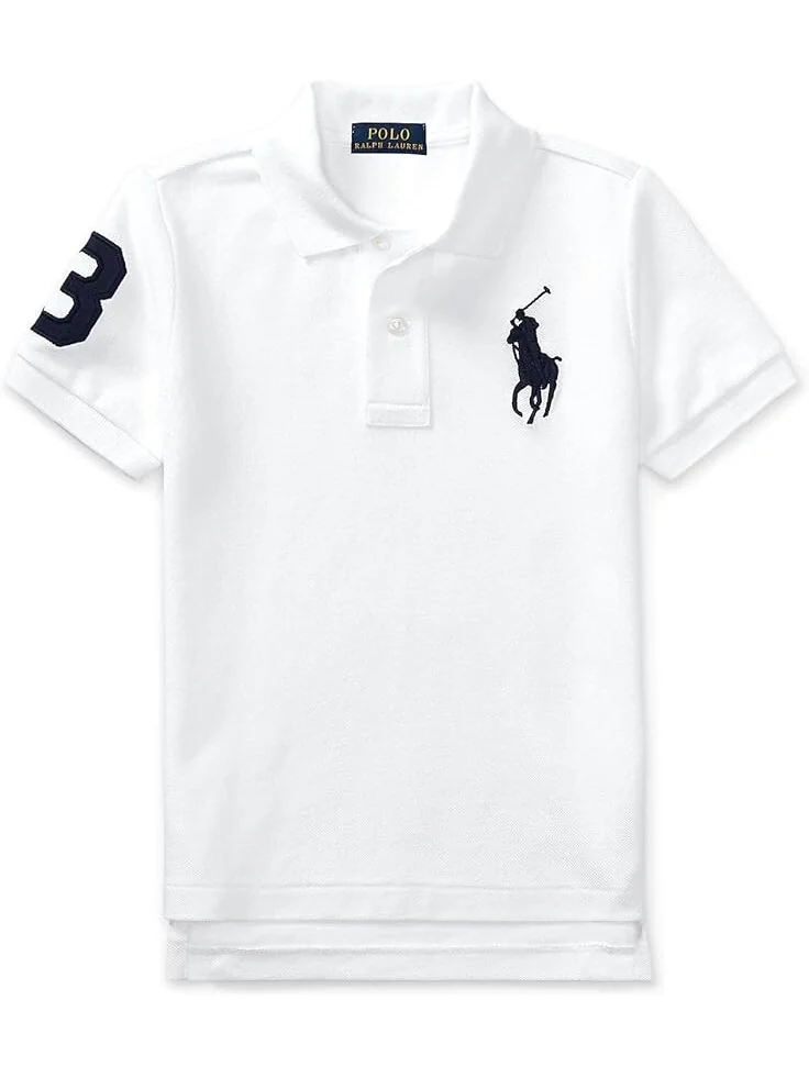 Поло Polo Ralph Lauren Kids Big Pony Cotton Mesh Polo Shirt