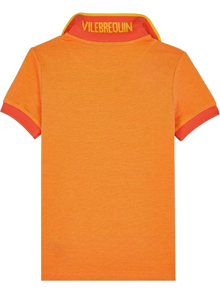 Поло Vilebrequin Kids Pantin Pique Polo, цвет Mais — изображение 2 из 2