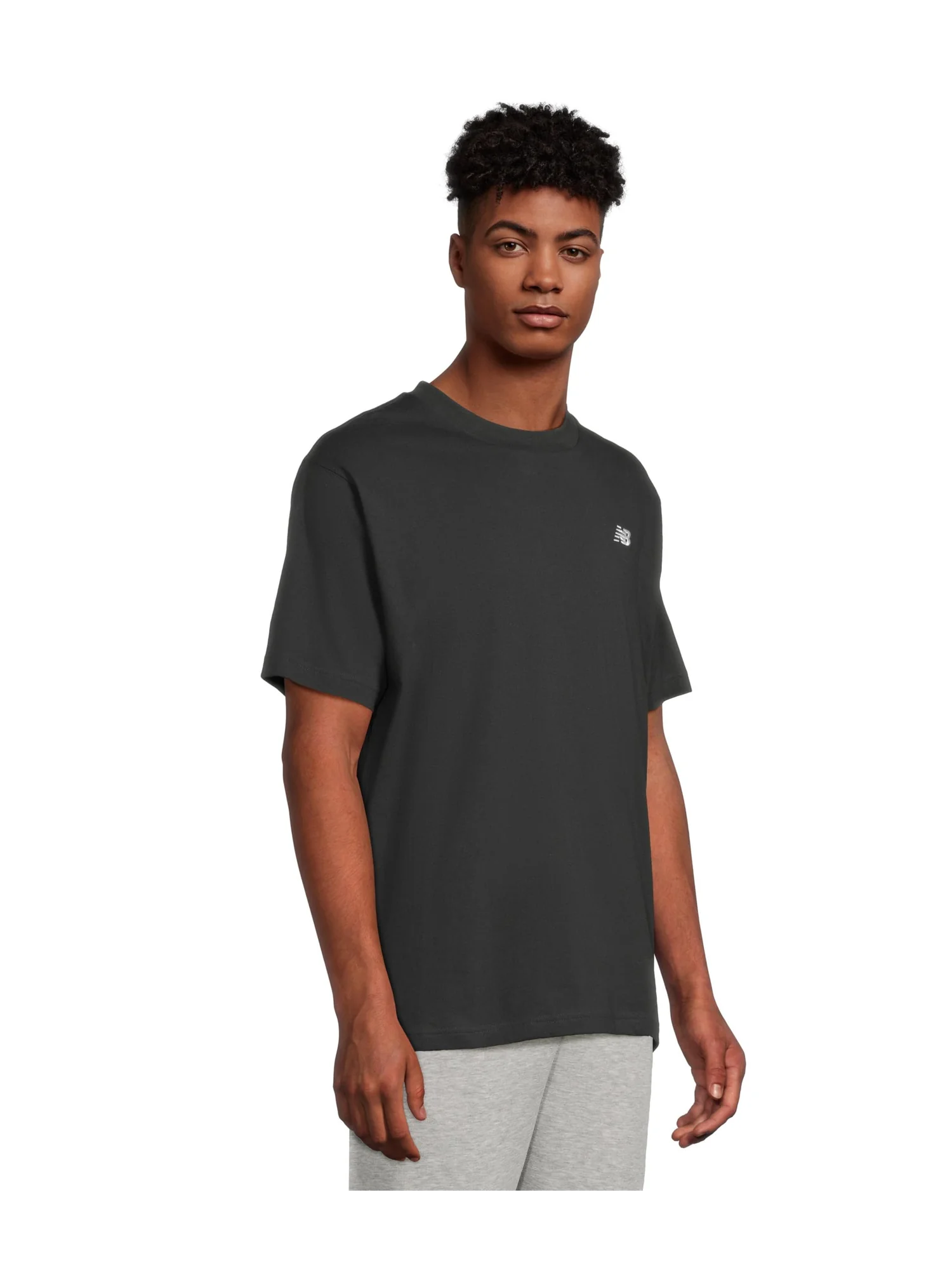 Футболка New Balance Sport Essentials Cotton T-Shirt — изображение 2 из 5, черный