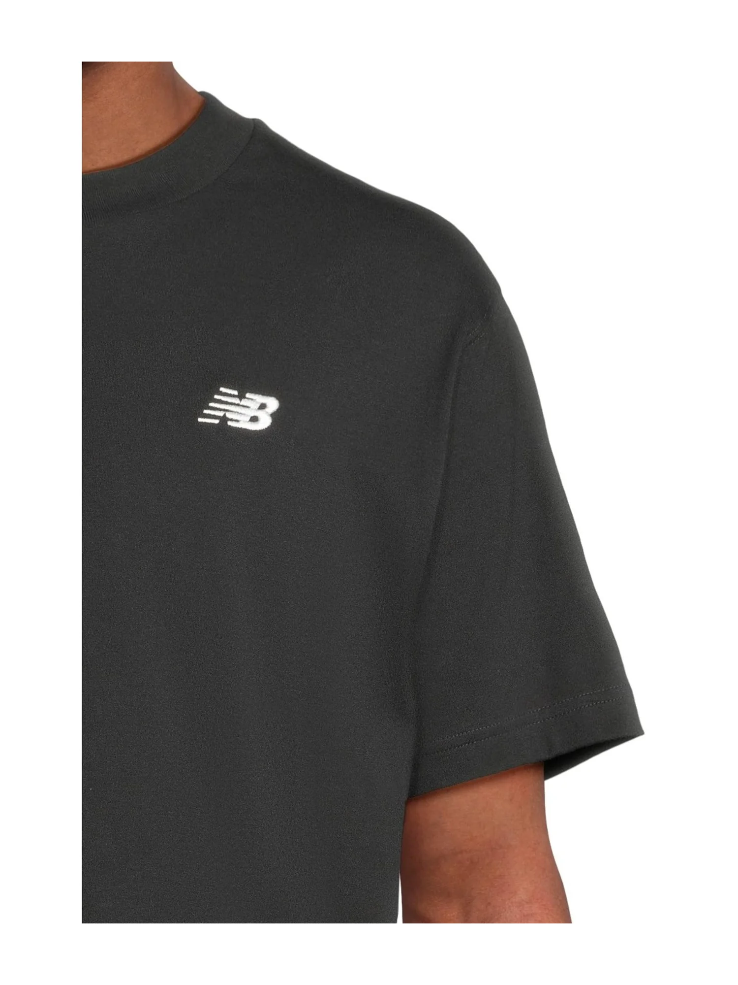 Футболка New Balance Sport Essentials Cotton T-Shirt — изображение 4 из 5, черный