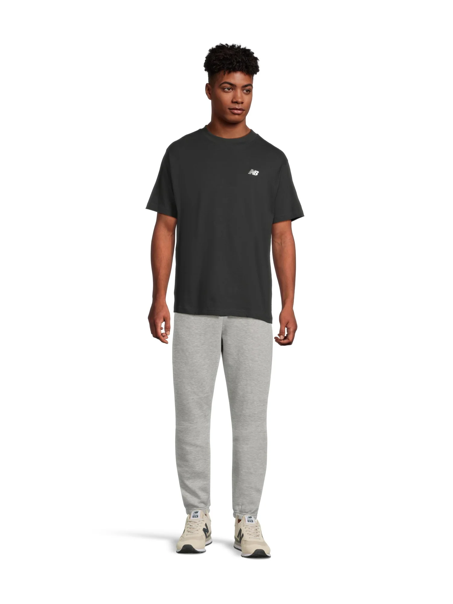 Футболка New Balance Sport Essentials Cotton T-Shirt — изображение 5 из 5, черный