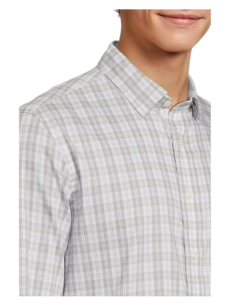 Рубашка Faherty The Movement Shirt, цвет York Cliffs Plaid — изображение 4 из 5