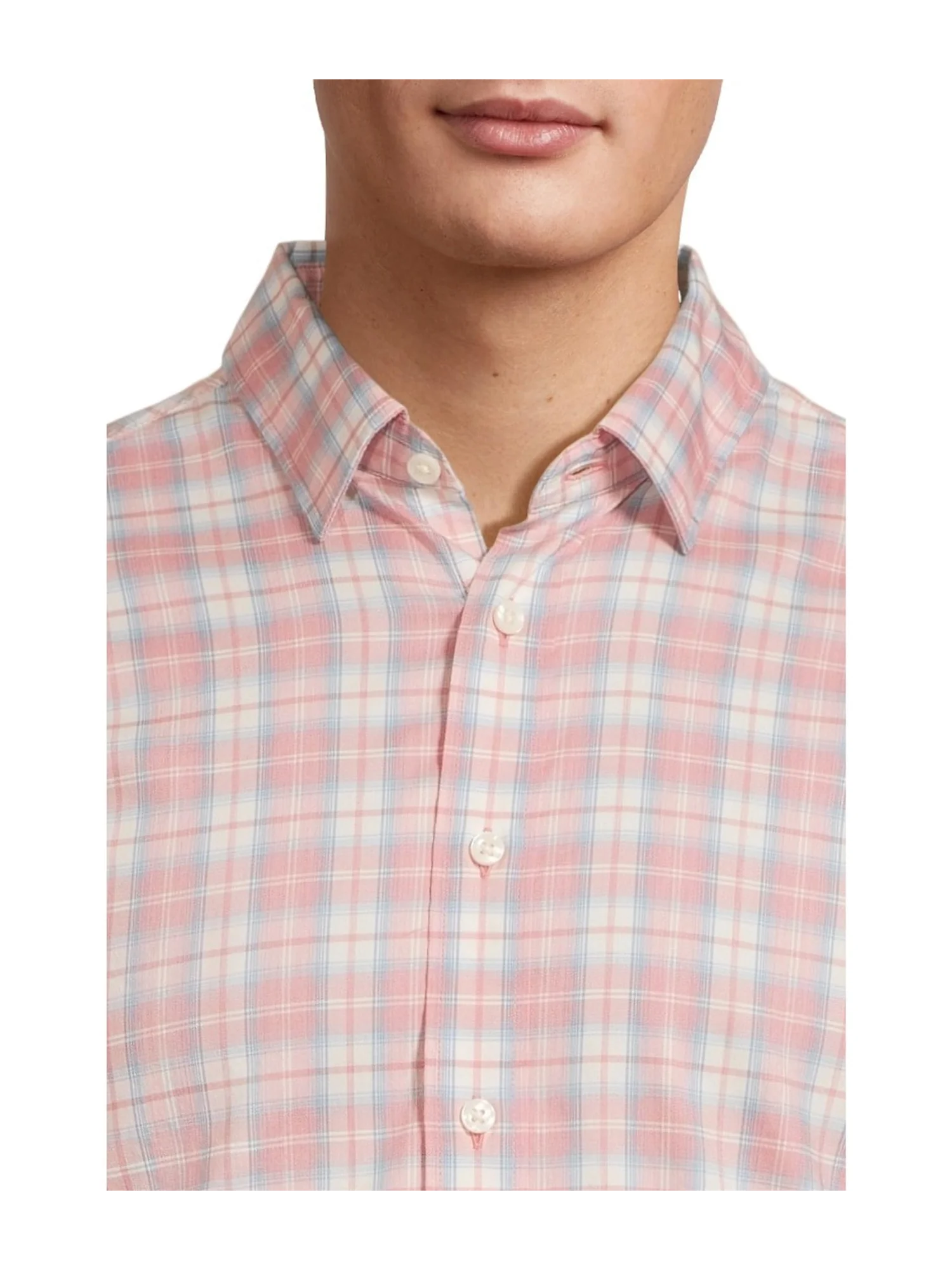 Футболка Faherty The Movement Shirt — изображение 4 из 5, розовый
