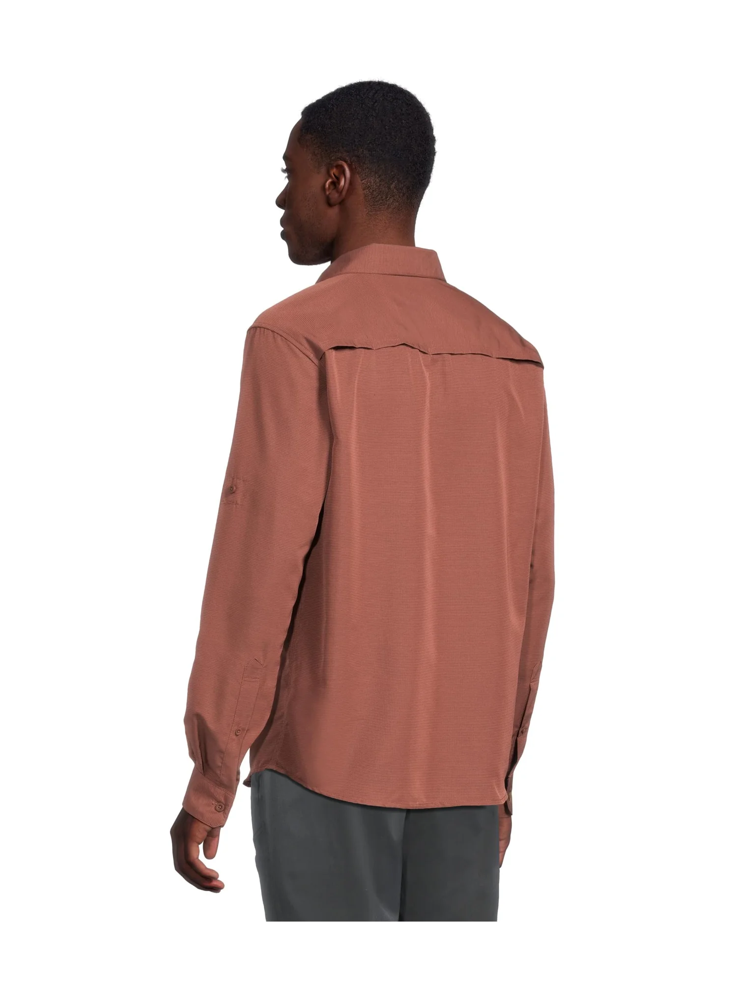 Рубашка Mountain Hardwear Canyon Long Sleeve Shirt — изображение 3 из 5, коричневый