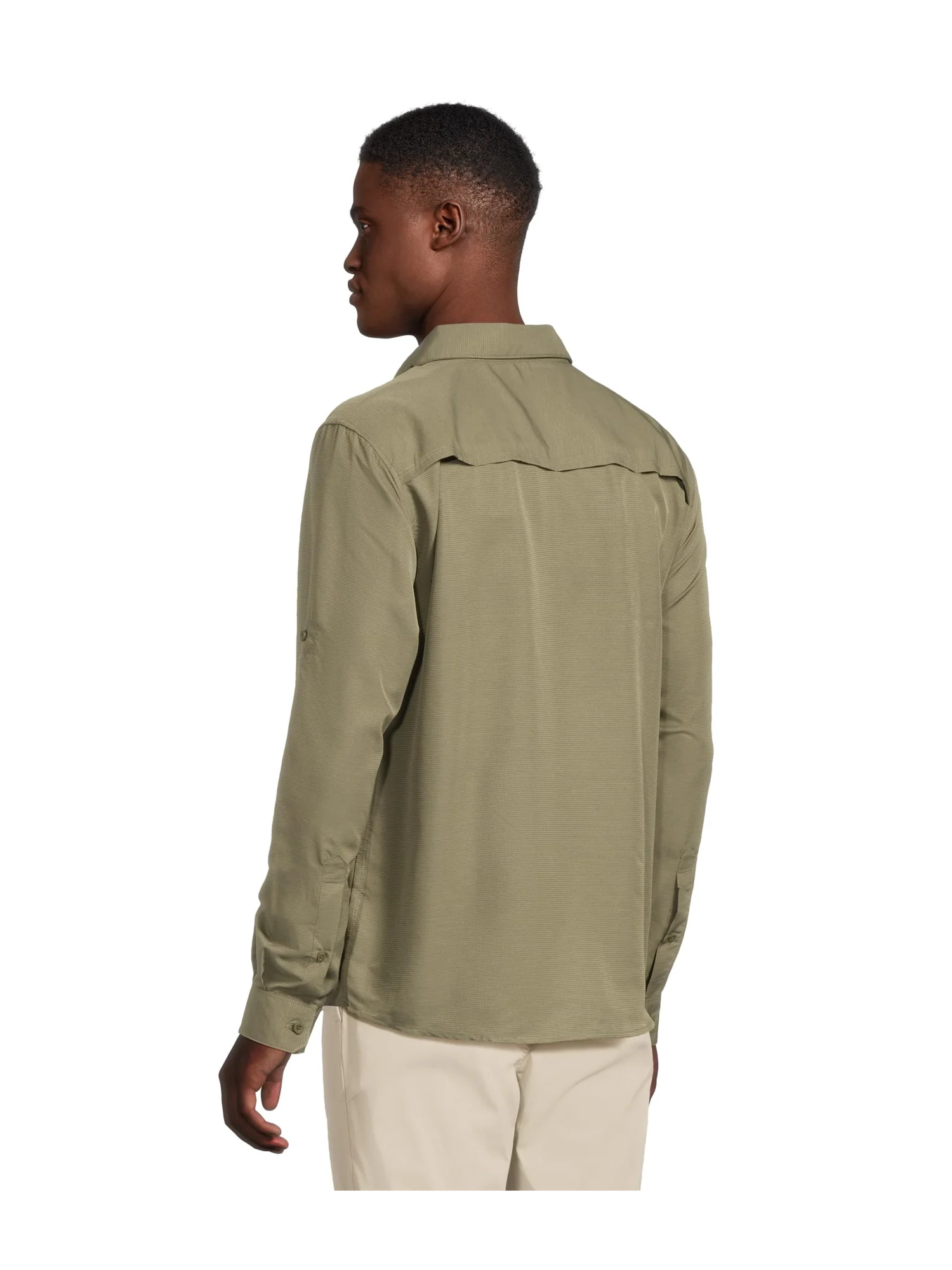 Рубашка Mountain Hardwear Canyon Long — изображение 3 из 5, зеленый