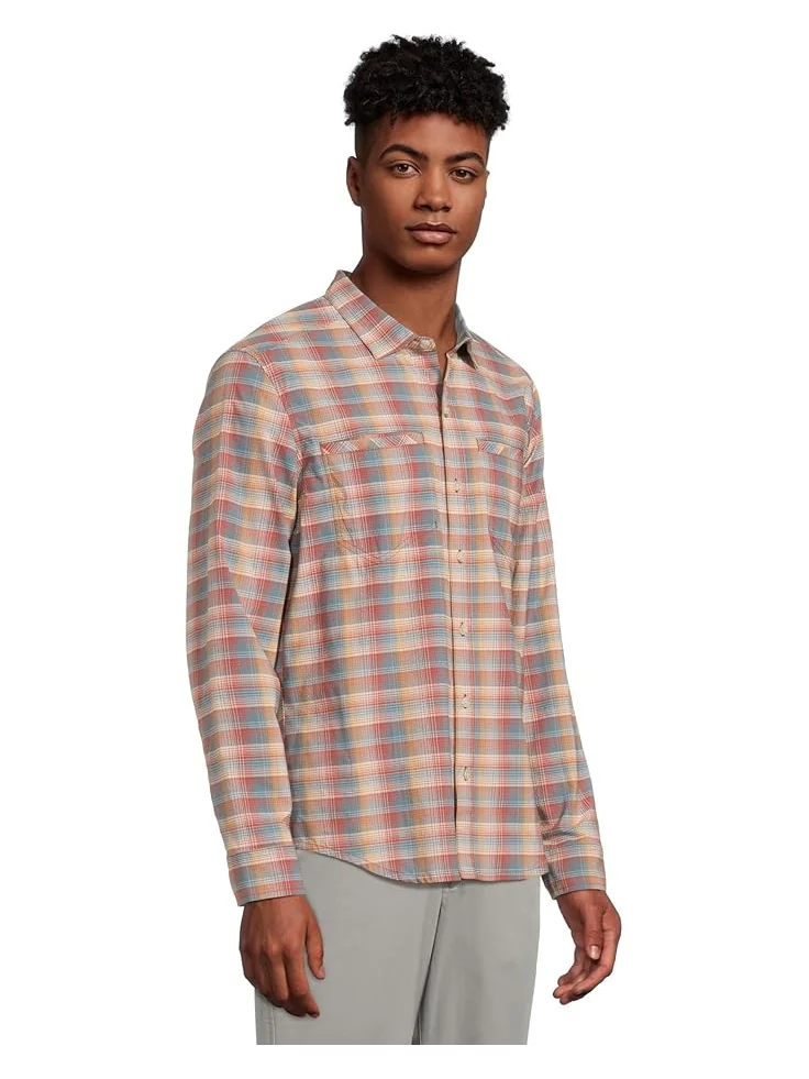 Рубашка L.L.Bean Venture Stretch Woven Shirt — изображение 2 из 5, коричневый