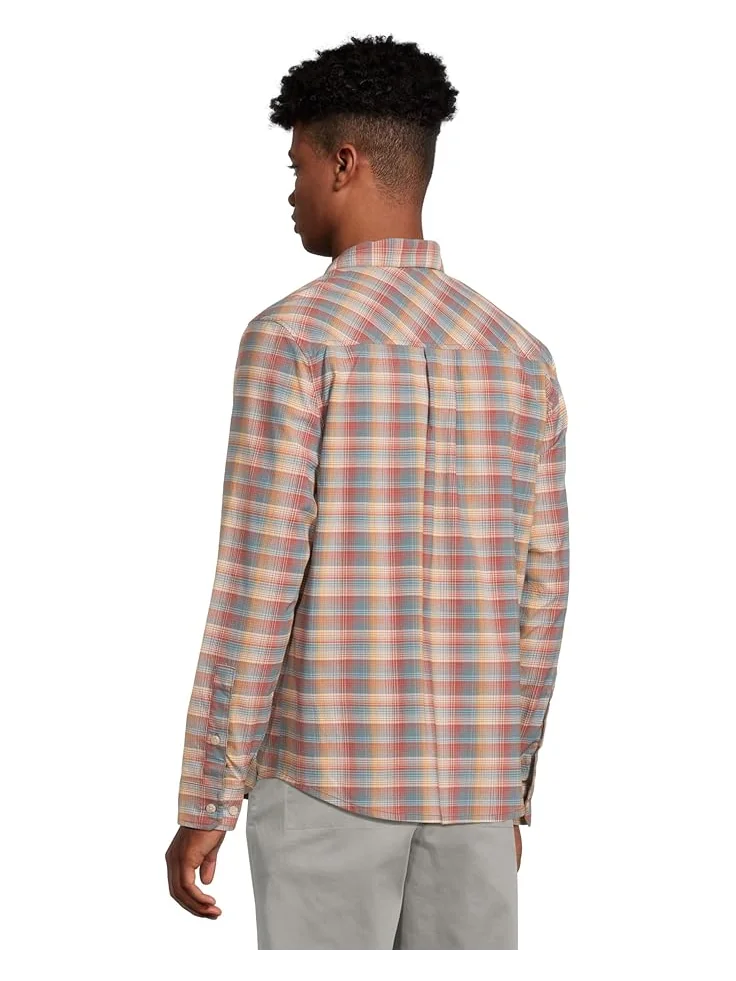 Рубашка L.L.Bean Venture Stretch Woven Shirt — изображение 3 из 5, коричневый