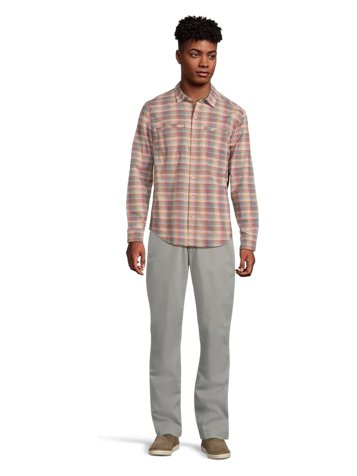 Рубашка L.L.Bean Venture Stretch Woven Shirt — изображение 5 из 5, коричневый
