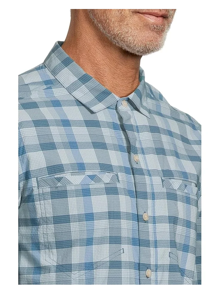 Рубашка L.L.Bean Venture Stretch Woven Shirt — изображение 4 из 5, синий/синий