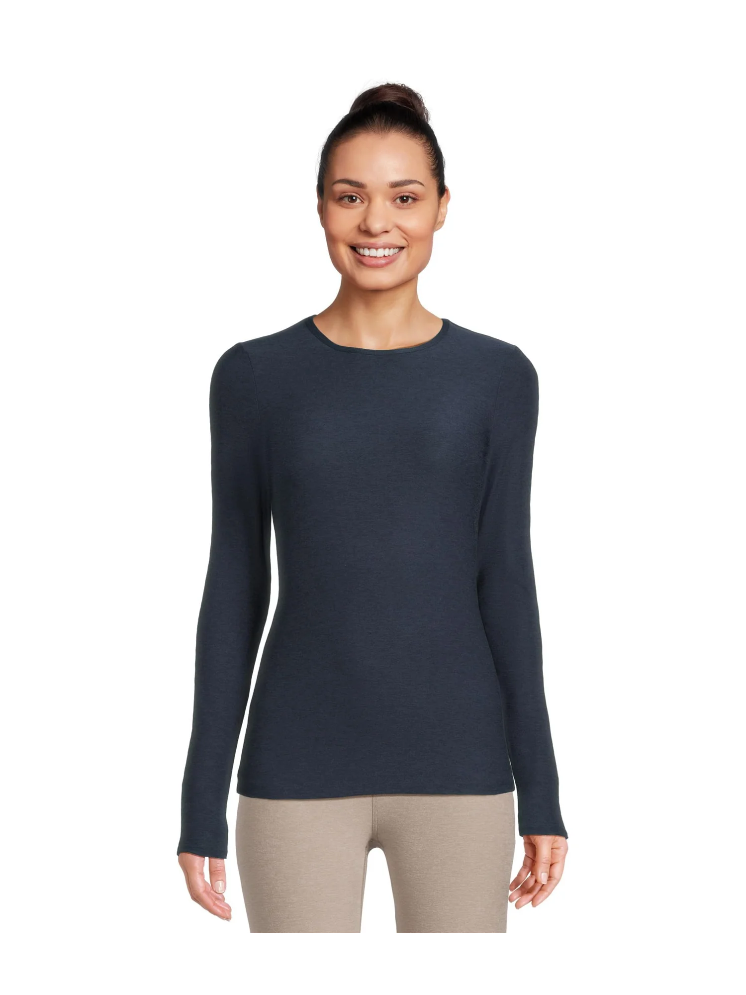 Пуловер Beyond Yoga Featherweight Classic Crew Pullover — синий