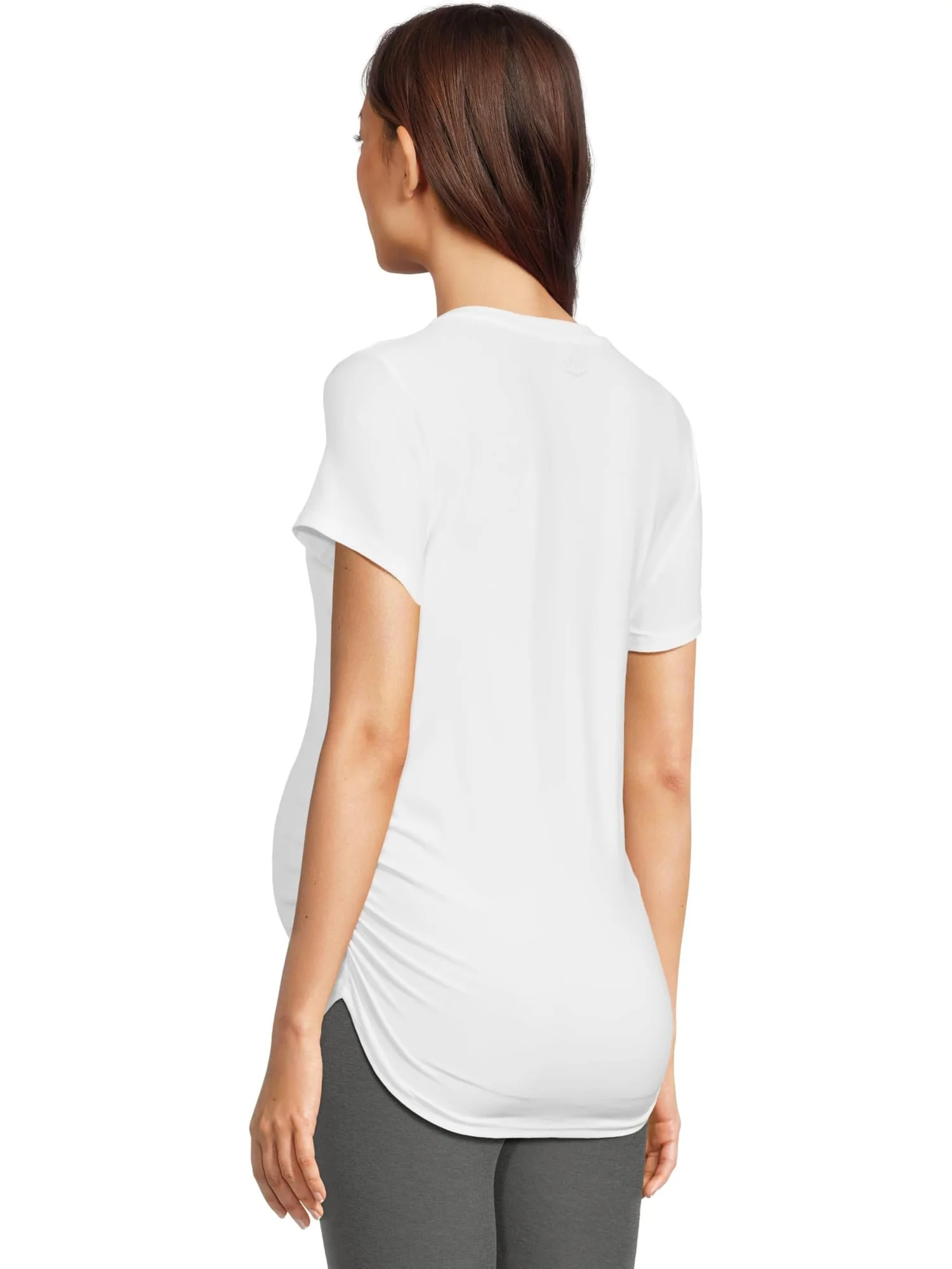 Футболка Beyond Yoga Featherweight One And Only Maternity Tee — изображение 3 из 5, белый