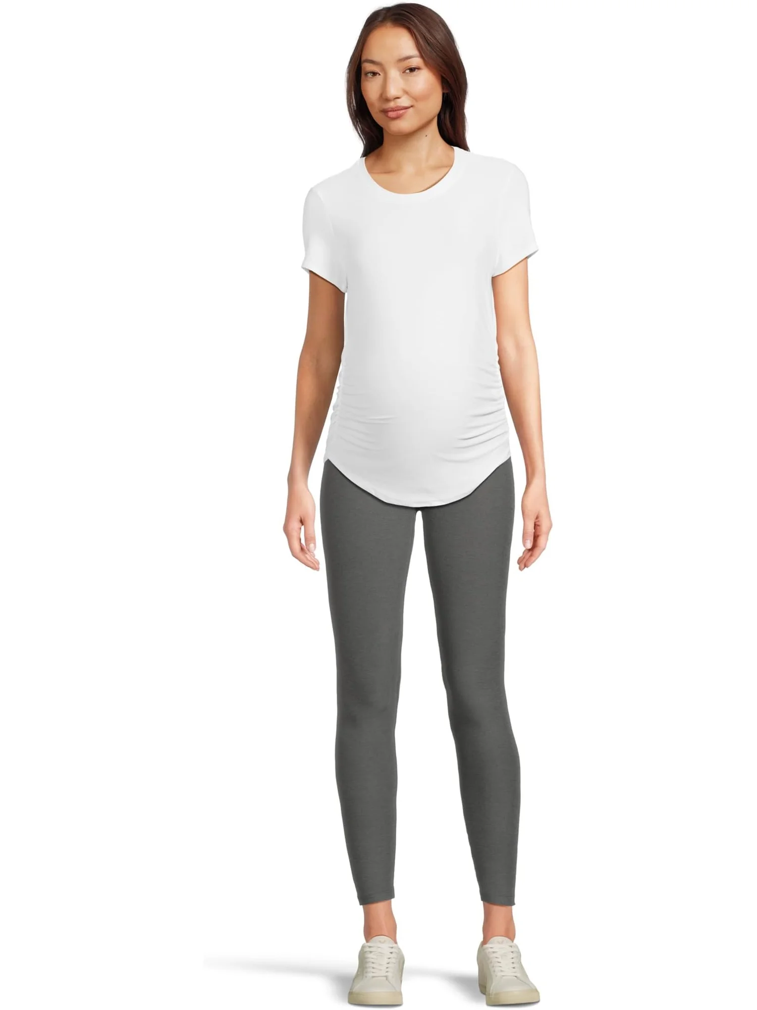 Футболка Beyond Yoga Featherweight One And Only Maternity Tee — изображение 5 из 5, белый