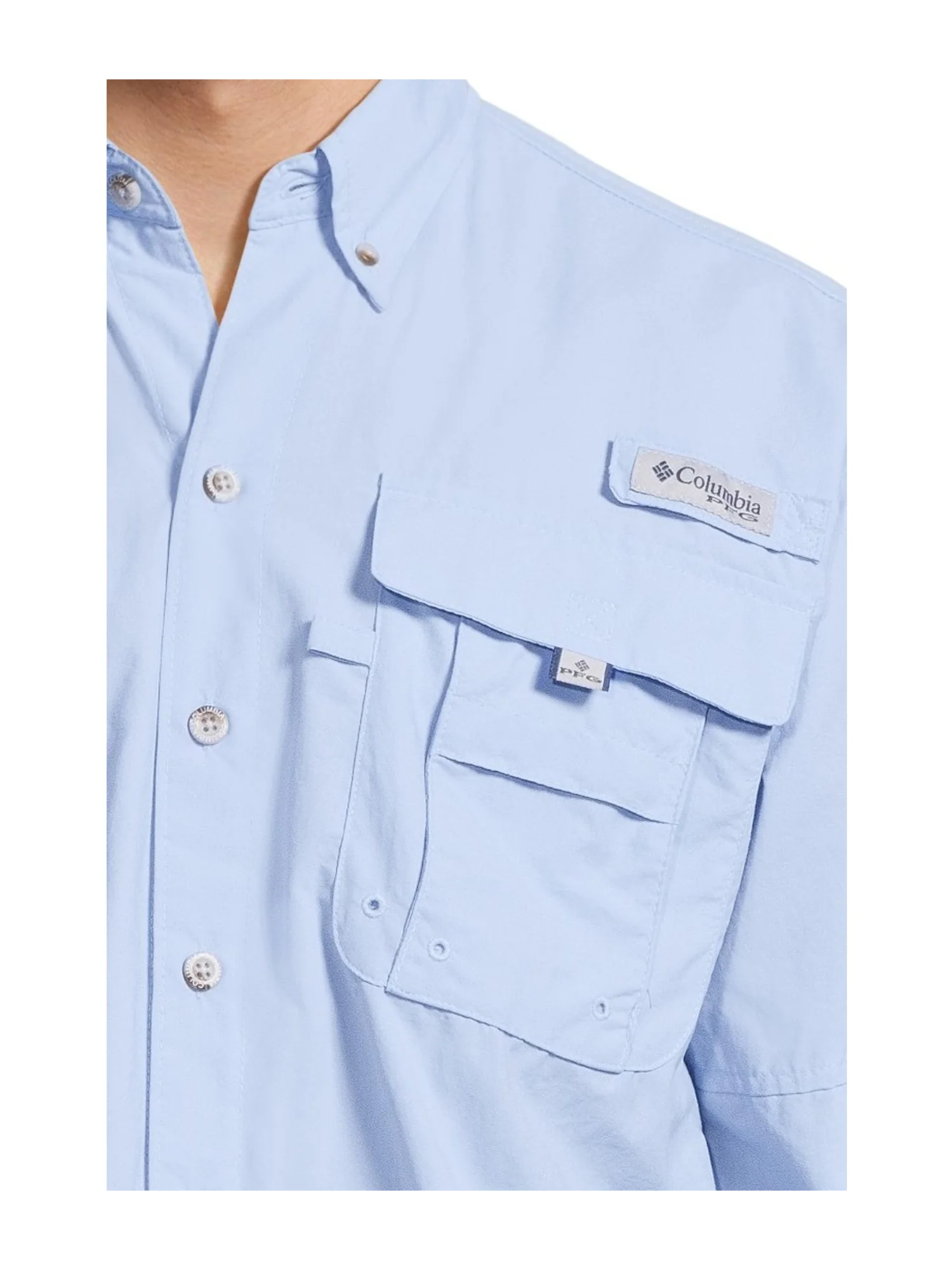 Рубашка Columbia Bahama II Long, цвет Sail 1 — изображение 4 из 5