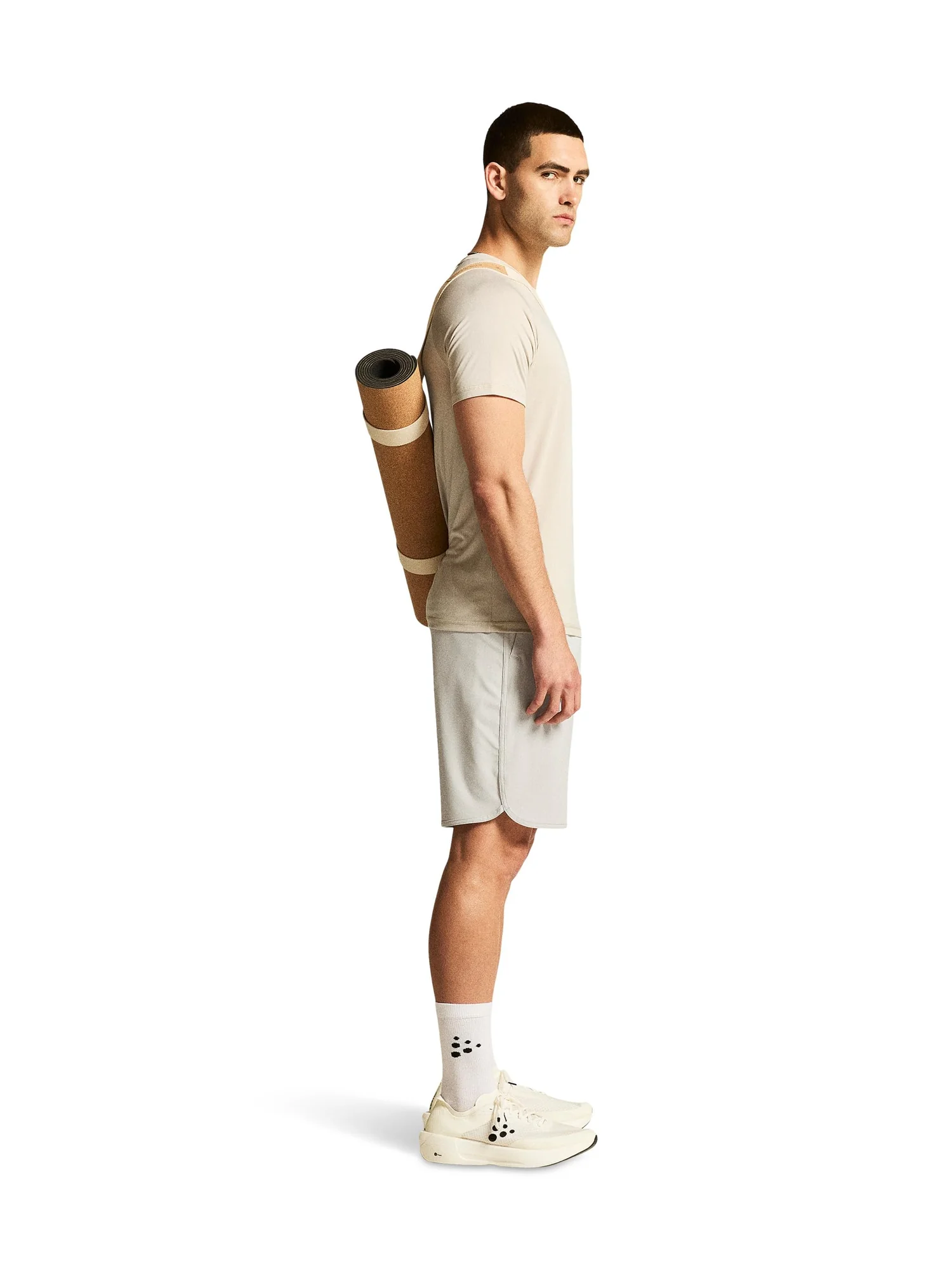 Футболка Craft Collective Bi-Blend Shortsleeve Tee — изображение 2 из 5, гипс