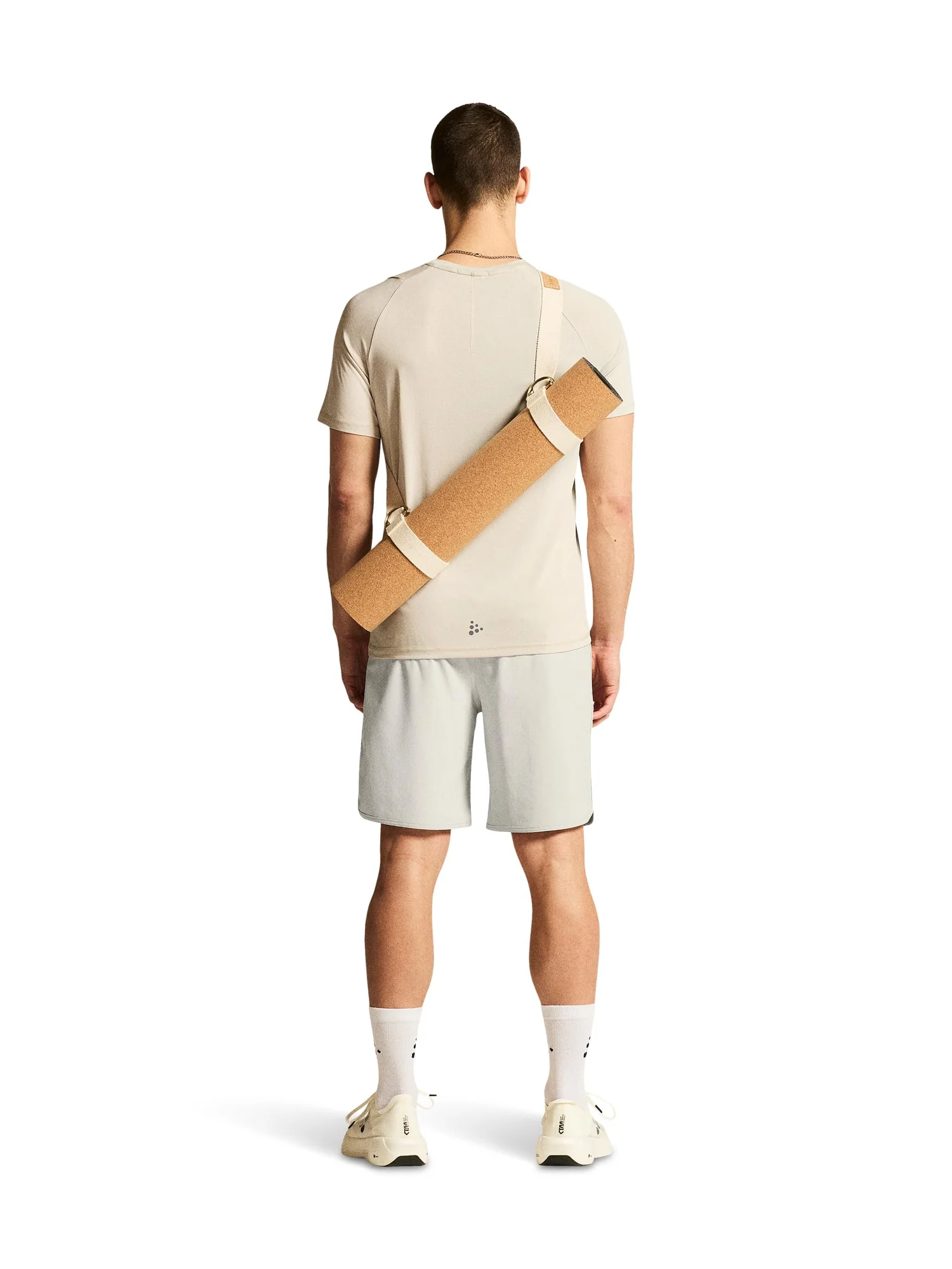 Футболка Craft Collective Bi-Blend Shortsleeve Tee — изображение 3 из 5, гипс