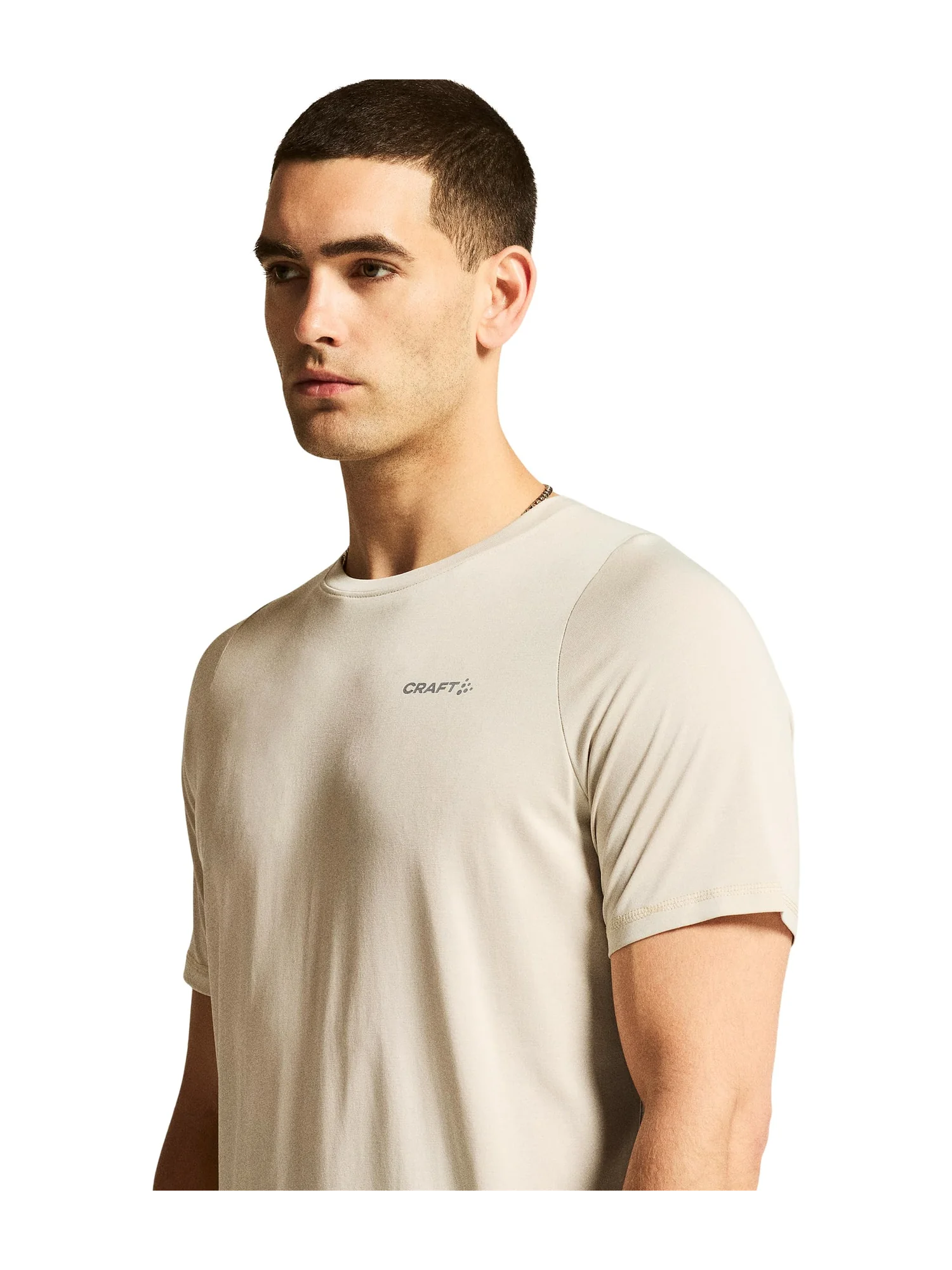 Футболка Craft Collective Bi-Blend Shortsleeve Tee — изображение 4 из 5, гипс
