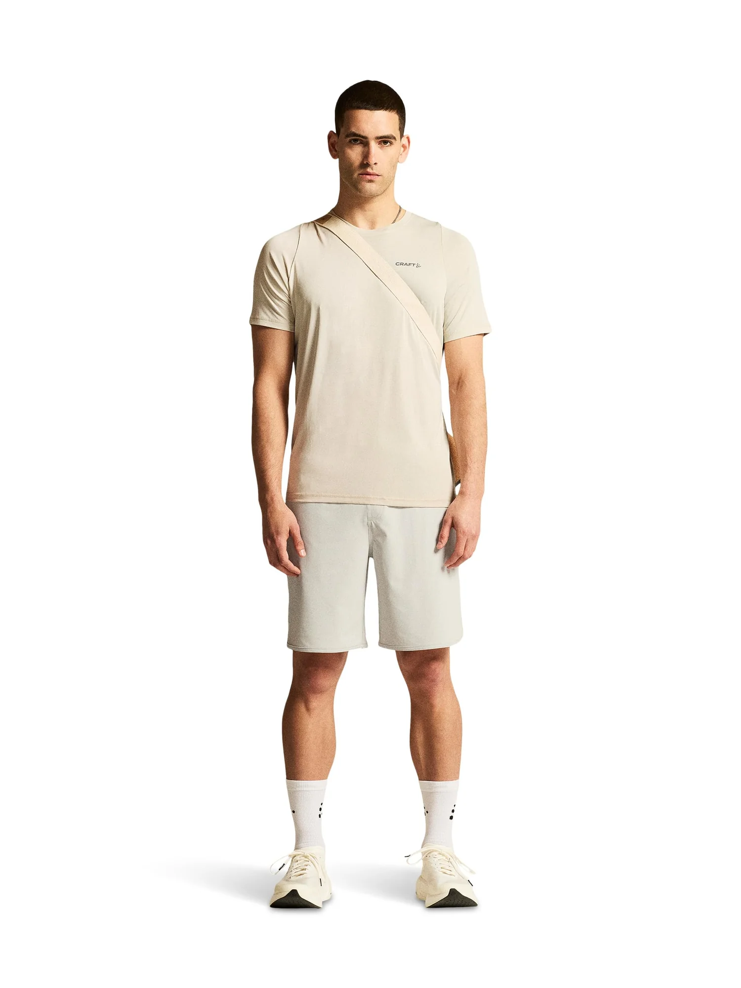 Футболка Craft Collective Bi-Blend Shortsleeve Tee — изображение 5 из 5, гипс
