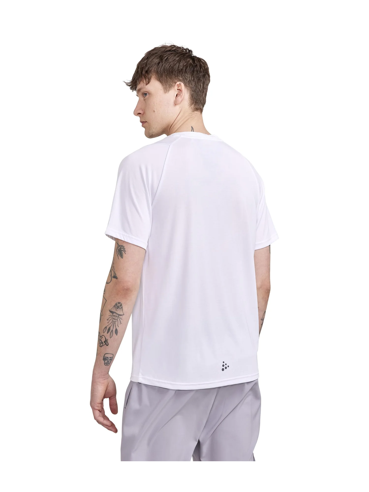 Футболка Craft Collective Bi-Blend Shortsleeve Tee — изображение 2 из 2, белый