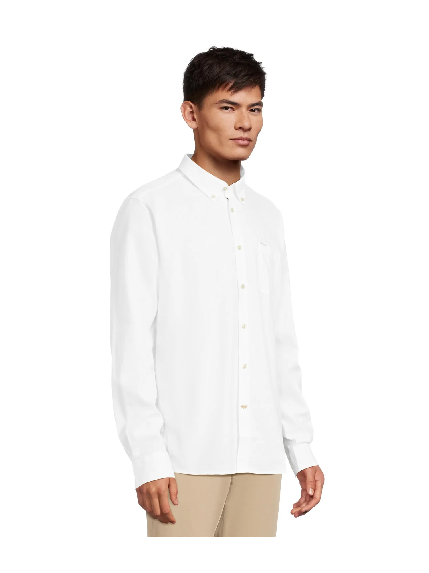 Рубашка Barbour Nelson Tailored Shirt — изображение 2 из 5, белый